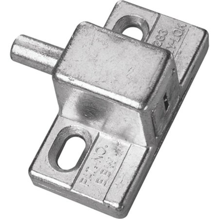 PRIME-LINE Door Lock, Alike Key, Aluminum, Aluminum, 316, 18, 14 in Thick Door U 9870